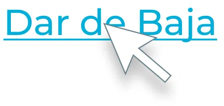 Darse de baja