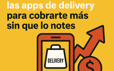 El truco que usan las apps de delivery para cobrarte más sin que lo notes