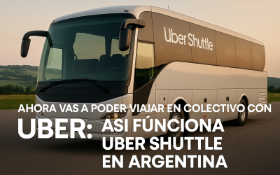 Uber Shuttle llega a la Argentina: así es el sistema de colectivos de Uber