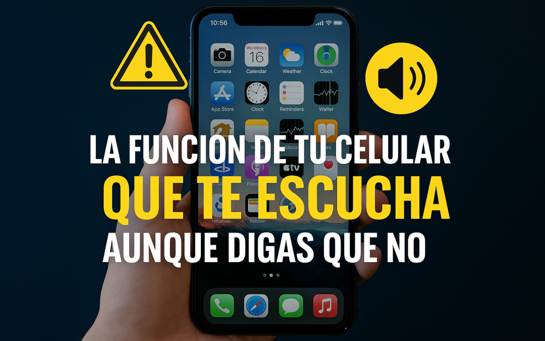 La función de tu celular que te escucha sin usar el micrófono