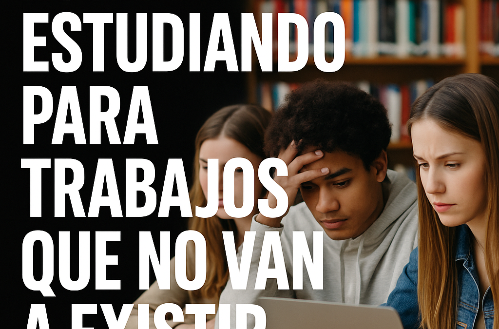 Un estudio revela que muchos jóvenes estudian para trabajos que no existirán en 2030