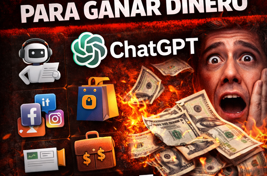 5 ideas útiles para ganar dinero con ChatGPT en 2026