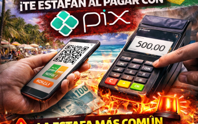 Golpe da maquininha: la estafa más común al pagar con Pix en Brasil y cómo evitarla