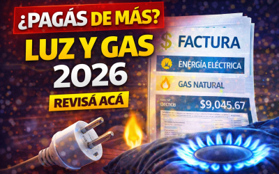 Nueva web de subsidios a la luz y el gas: cómo saber si pagás menos en 2026
