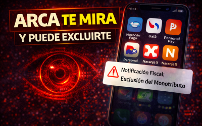 ARCA excluye de oficio a monotributistas por depósitos en billeteras virtuales