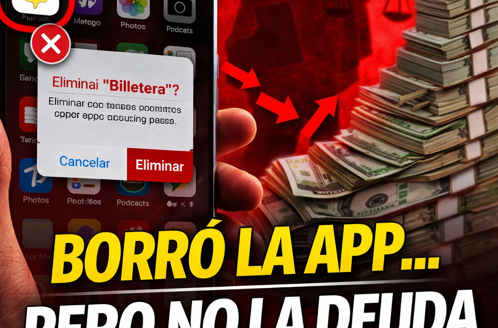 El error de eliminar la app: por qué tu deuda no desaparece