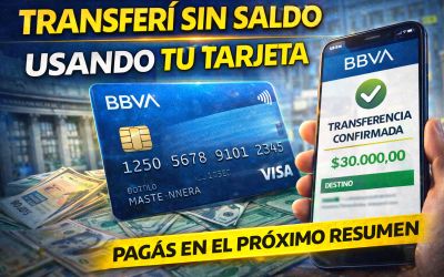 BBVA permite transferencias con adelanto de tarjeta de crédito: cómo funciona y qué tener en cuenta