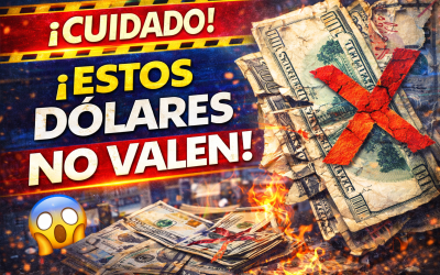 Cuidado con tus dólares bajo el colchón: estos billetes pueden dejar de tener validez
