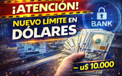 ¿Cuántos dólares se pueden depositar en el banco sin justificar en 2026?