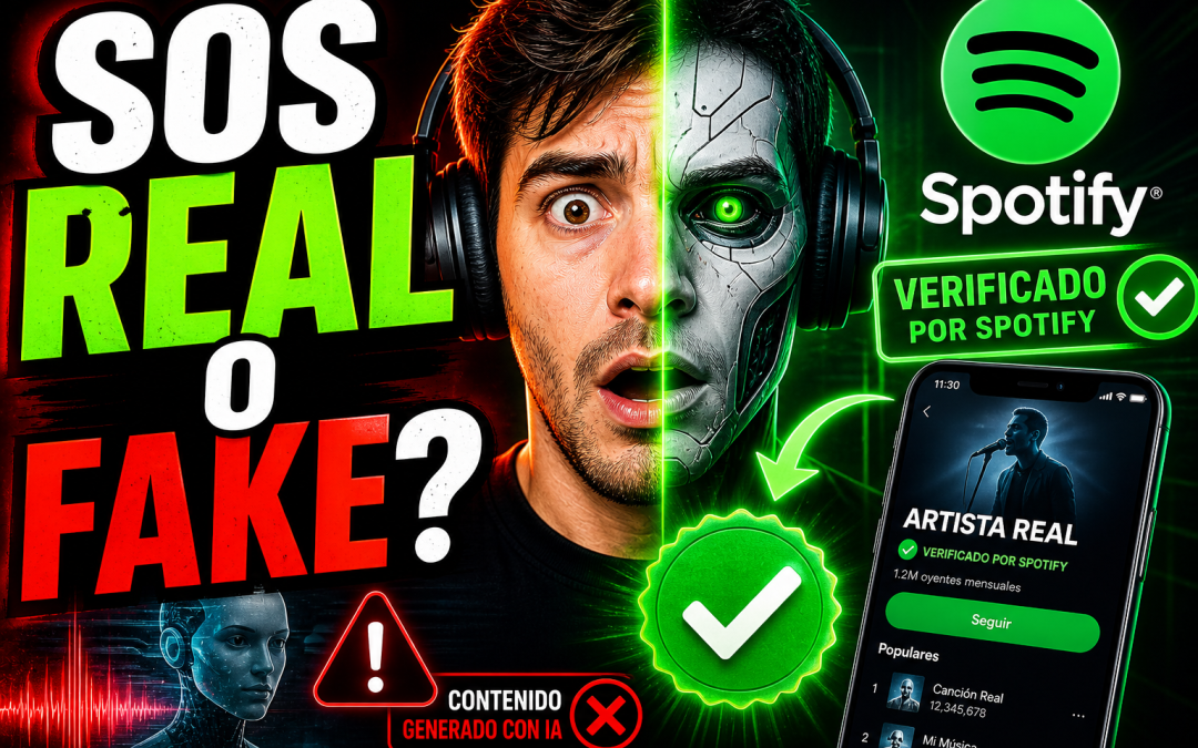 Spotify diferencia artistas reales de música creada con IA: cómo funciona la verificación