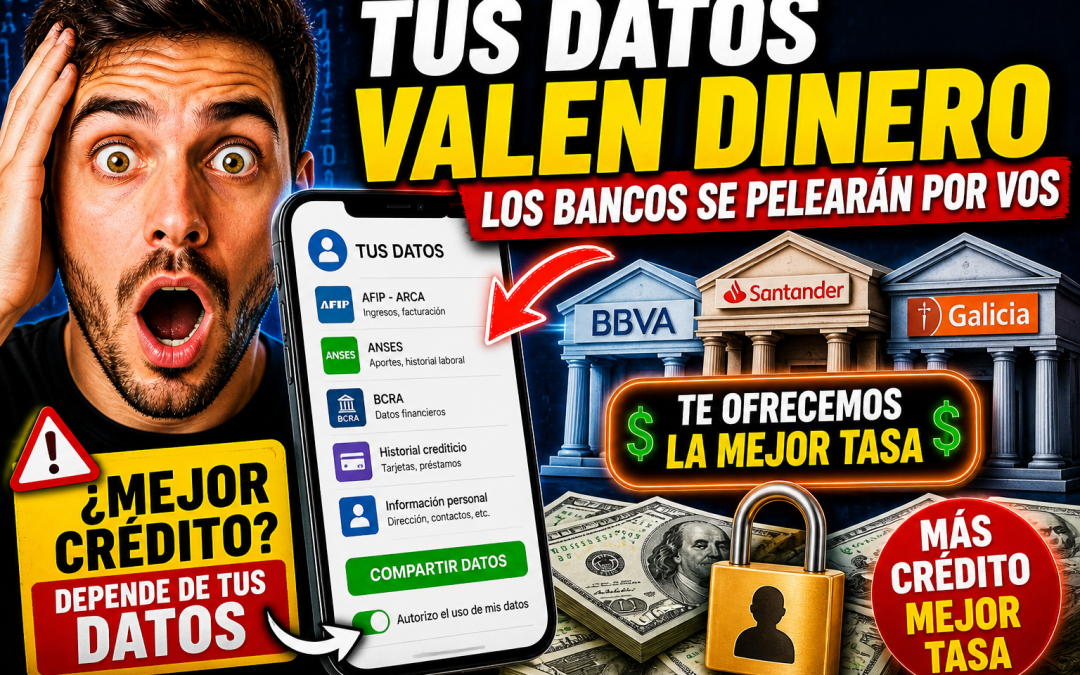 Open Finance y Open Data: tus datos personales podrían mejorar tus créditos y tasas