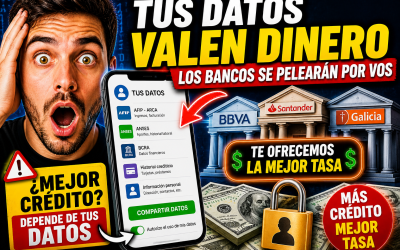 Open Finance y Open Data: tus datos personales podrían mejorar tus créditos y tasas
