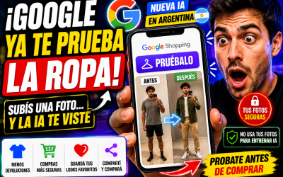 Google lanzó en Argentina la IA que te deja probarte ropa antes de comprar: cómo funciona “Pruébalo”