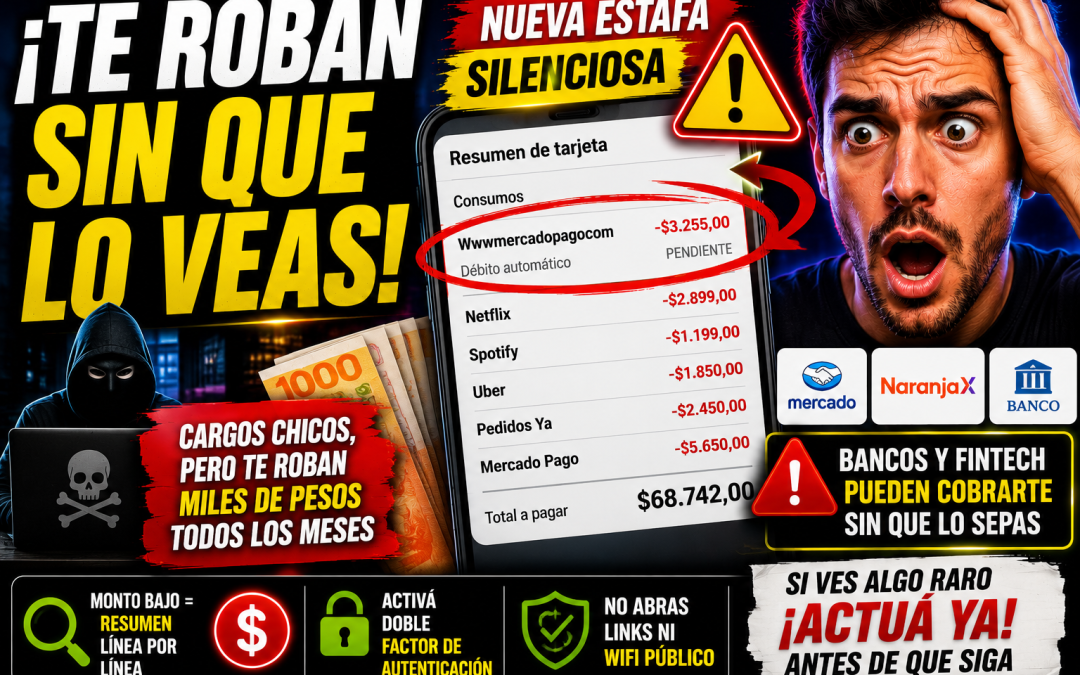 Nueva estafa silenciosa con tarjetas: cómo roban dinero todos los meses sin que te des cuenta