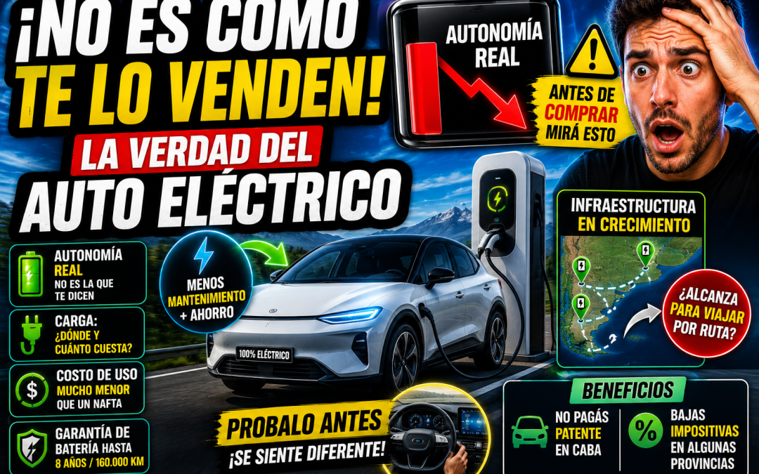 Qué tener en cuenta antes de comprar un auto eléctrico en Argentina