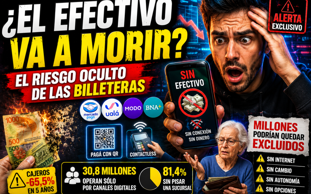 La paradoja de los pagos digitales en Argentina: cada vez menos efectivo, pero más riesgo de exclusión