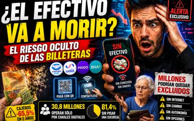 La paradoja de los pagos digitales en Argentina: cada vez menos efectivo, pero más riesgo de exclusión