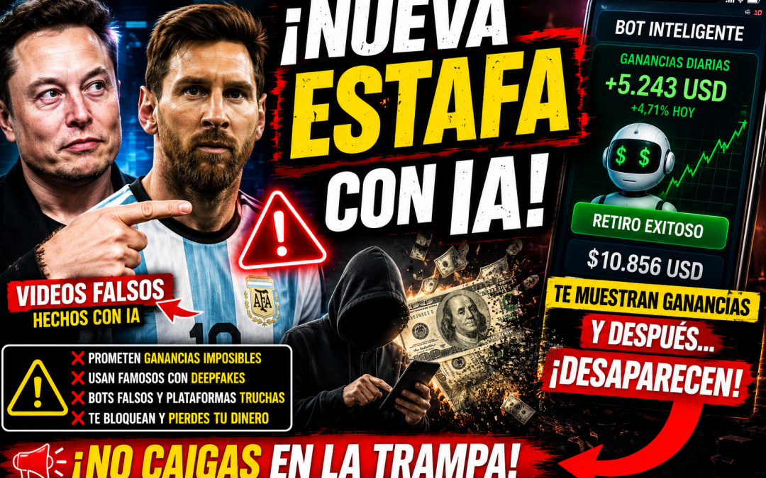 Alertan por nuevas estafas con IA: cómo funcionan y cómo evitar perder dinero