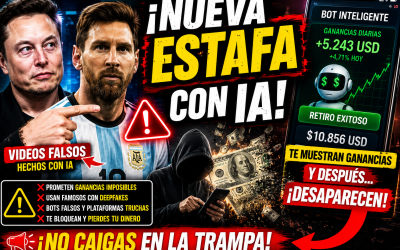 Alertan por nuevas estafas con IA: cómo funcionan y cómo evitar perder dinero