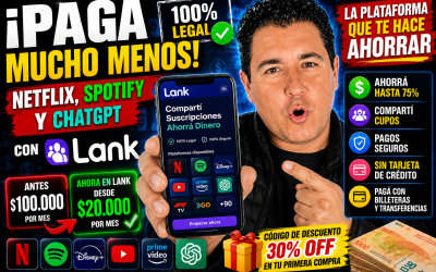 Lank: la plataforma que permite pagar menos Netflix, Spotify y ChatGPT ya explota en Argentina