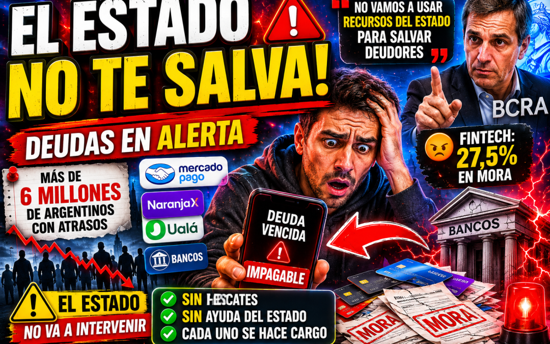 Bausili confirmó que el Estado no rescatará a deudores: qué puede pasar con bancos, fintech y tarjetas