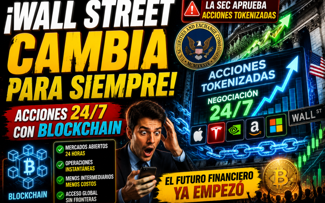 Wall Street entra en la era blockchain: la SEC analiza aprobar acciones tokenizadas