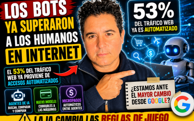Los bots ya son mayoría en Internet: comienza una nueva era digital