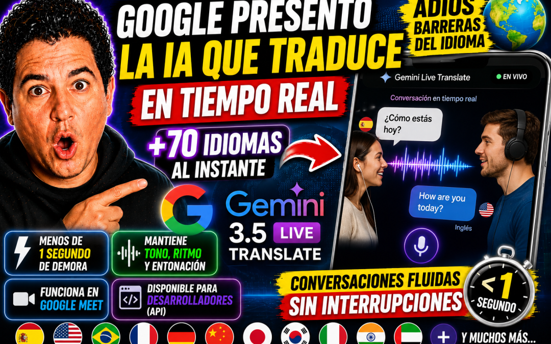 Google presentó una IA que traduce más de 70 idiomas en tiempo real: ¿se terminó la barrera del idioma?