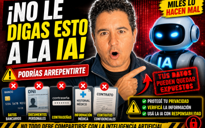 Nunca le compartiría estas cosas a una inteligencia artificial (y creo que vos tampoco deberías)