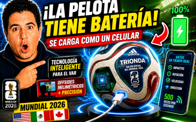 La pelota del Mundial 2026 tiene batería y se carga como un celular: así funciona la increíble tecnología TRIONDA