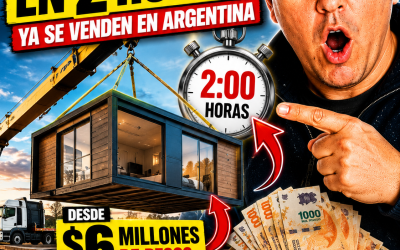 Casas que se arman en dos horas: ¿realmente son una oportunidad o hay que mirar más allá del precio?