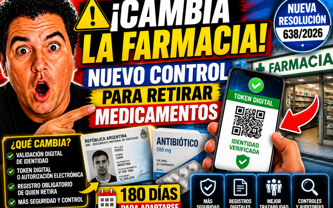 Nuevo sistema para retirar medicamentos: lo que tenés que saber antes de ir a la farmacia