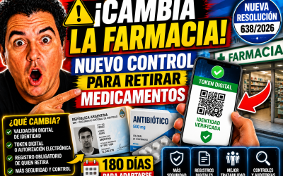 Nuevo sistema para retirar medicamentos: lo que tenés que saber antes de ir a la farmacia
