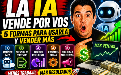 La inteligencia artificial no reemplaza tu negocio: puede ayudarte a vender más