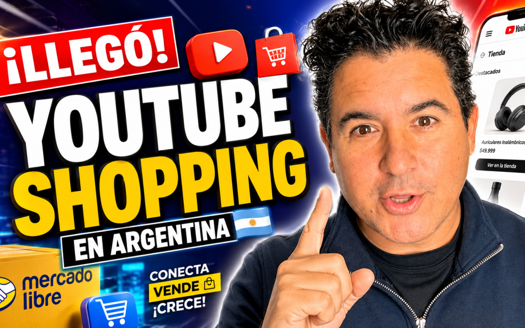 YouTube Shopping llega a Argentina: cómo ganar dinero recomendando productos de Mercado Libre