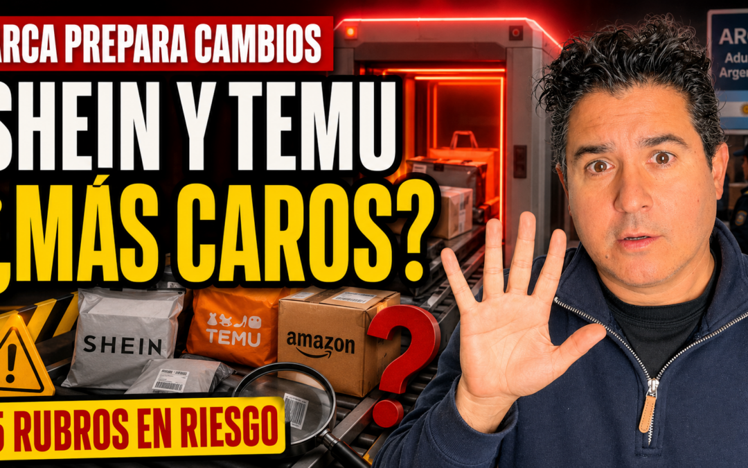 ARCA prepara cambios para las compras en Shein, Temu y Amazon: los 5 rubros que podrían verse más afectados