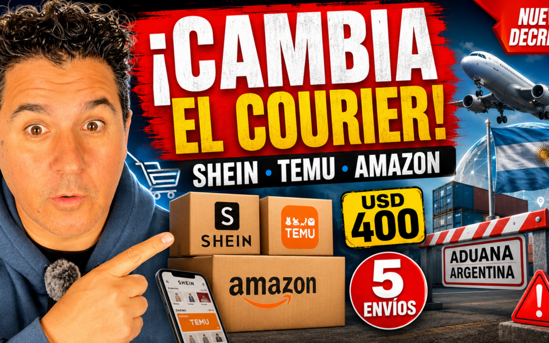 Decreto 604/2026: qué cambia en el régimen courier y cómo impacta en compras en Shein, Temu y Amazon