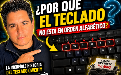 ¿Por qué los teclados no están ordenados alfabéticamente? La curiosa historia del teclado QWERTY