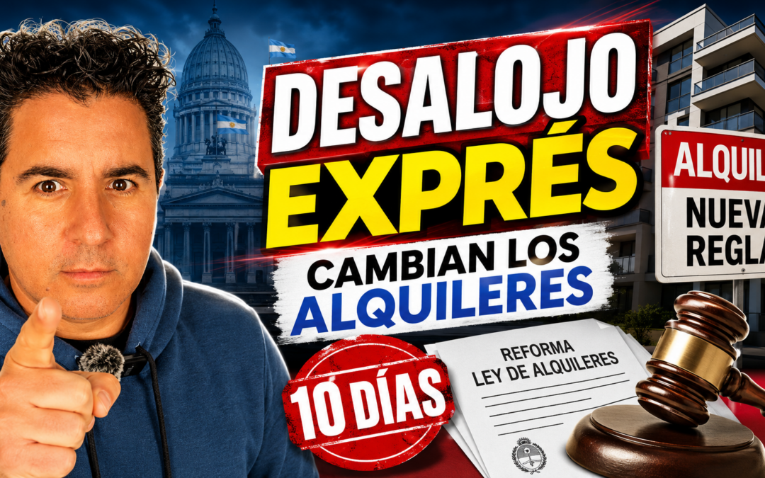 Nueva ley de alquileres: cómo será el desalojo exprés y qué cambia para inquilinos y propietarios