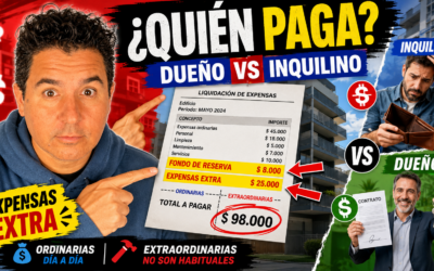 Expensas extraordinarias: qué debe pagar el dueño y qué corresponde al inquilino