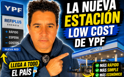 Llega una nueva estación de servicio de YPF: cómo será Refiplus, el formato low cost que empezará a expandirse por Argentina