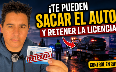 Estas infracciones pueden hacer que te retengan la licencia o el auto durante las vacaciones de invierno