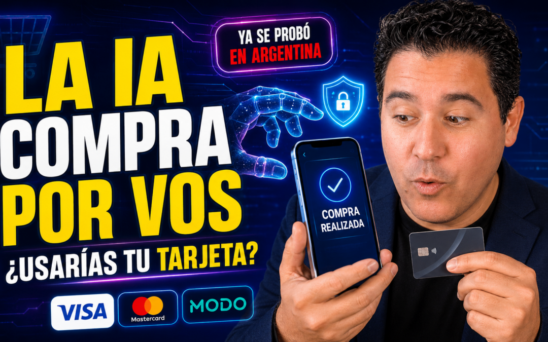 La IA ya puede comprar por vos: cómo funcionan los pagos agénticos que prueban Visa, Mastercard, MODO y los bancos en Argentina
