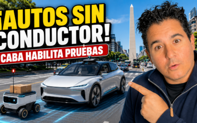 Buenos Aires habilita pruebas de autos sin conductor y robots de delivery: cómo funcionarán