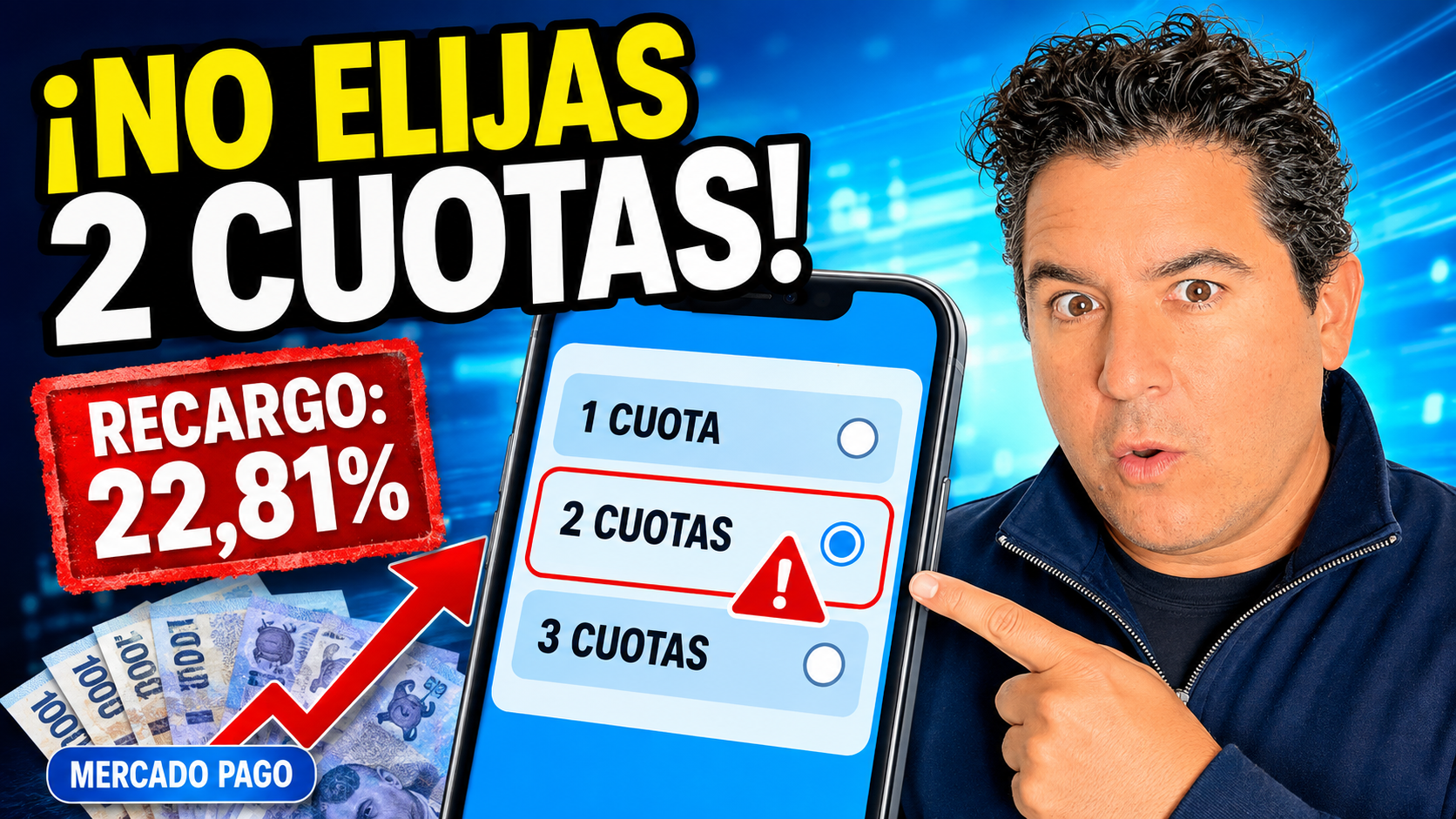 Charly Fornas advierte sobre el recargo de pagar una compra en dos cuotas con Mercado Pago