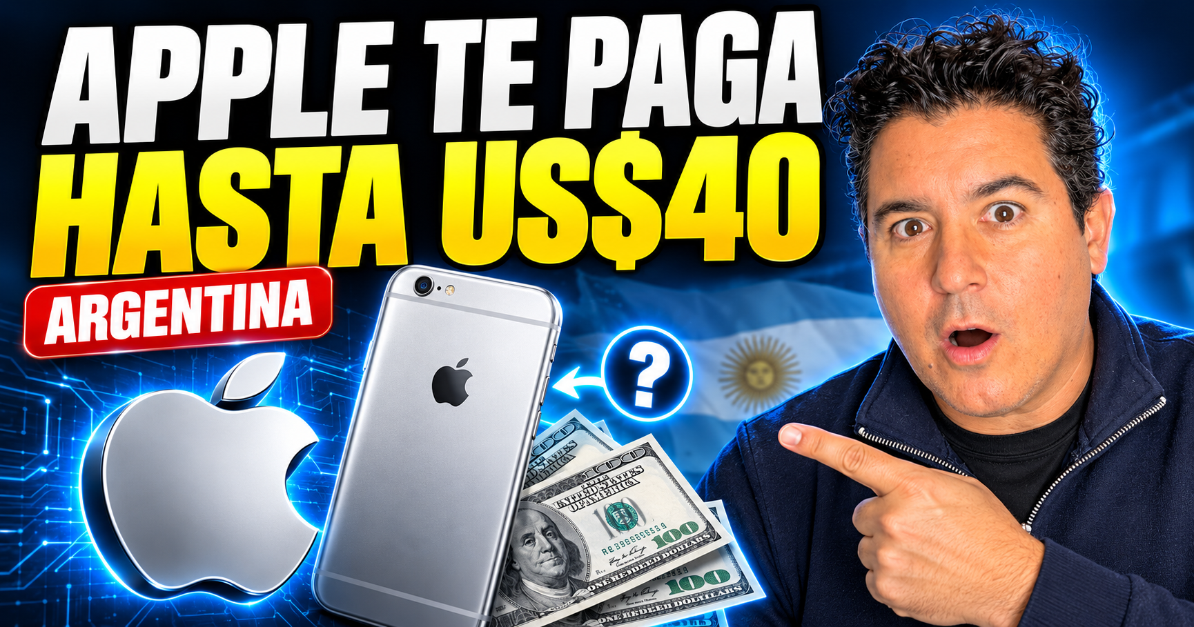 Apple pagará hasta 40 dólares a usuarios de iPhone en Argentina