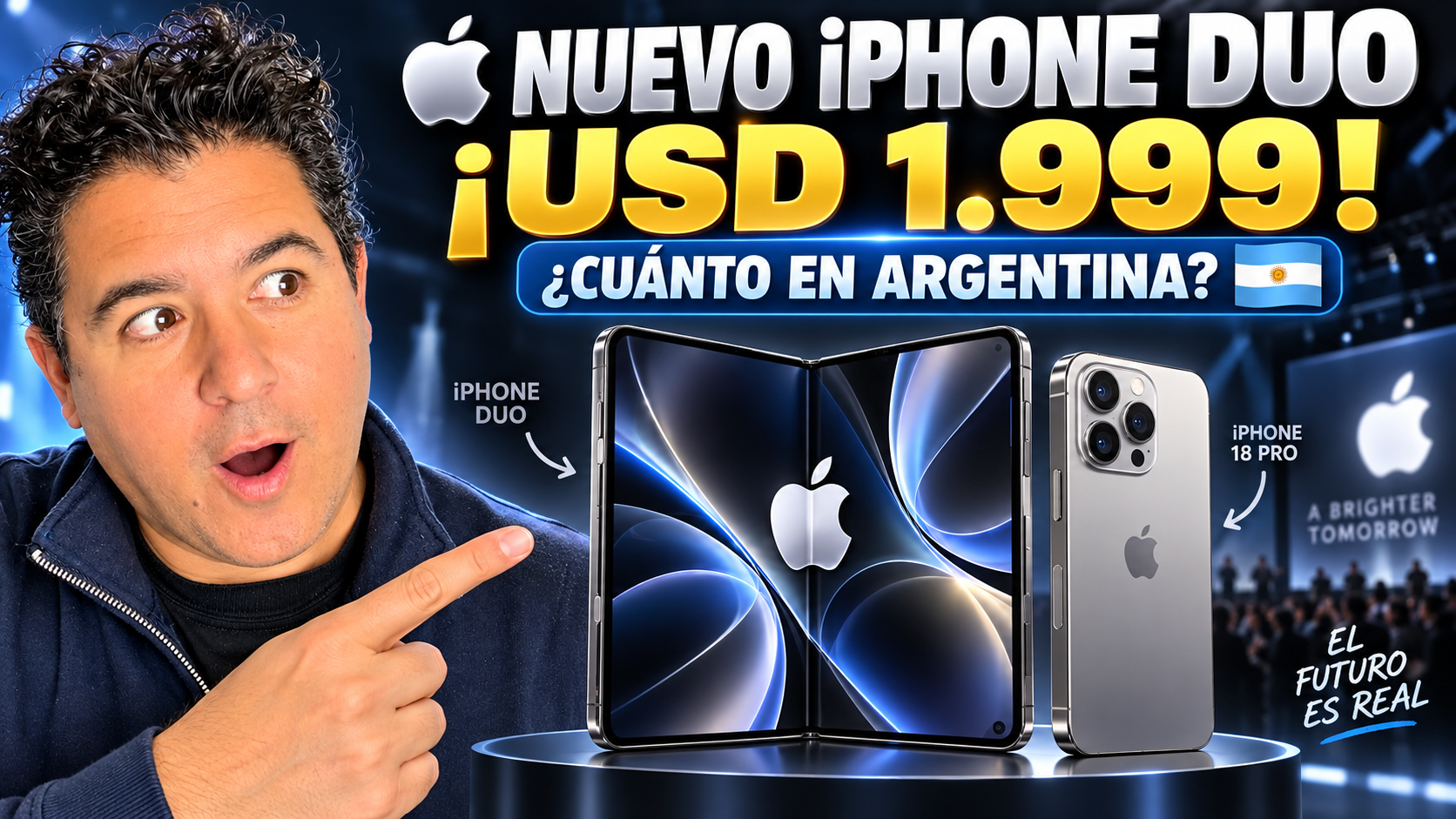 iPhone 18 Pro e iPhone Duo con precio estimado para Argentina