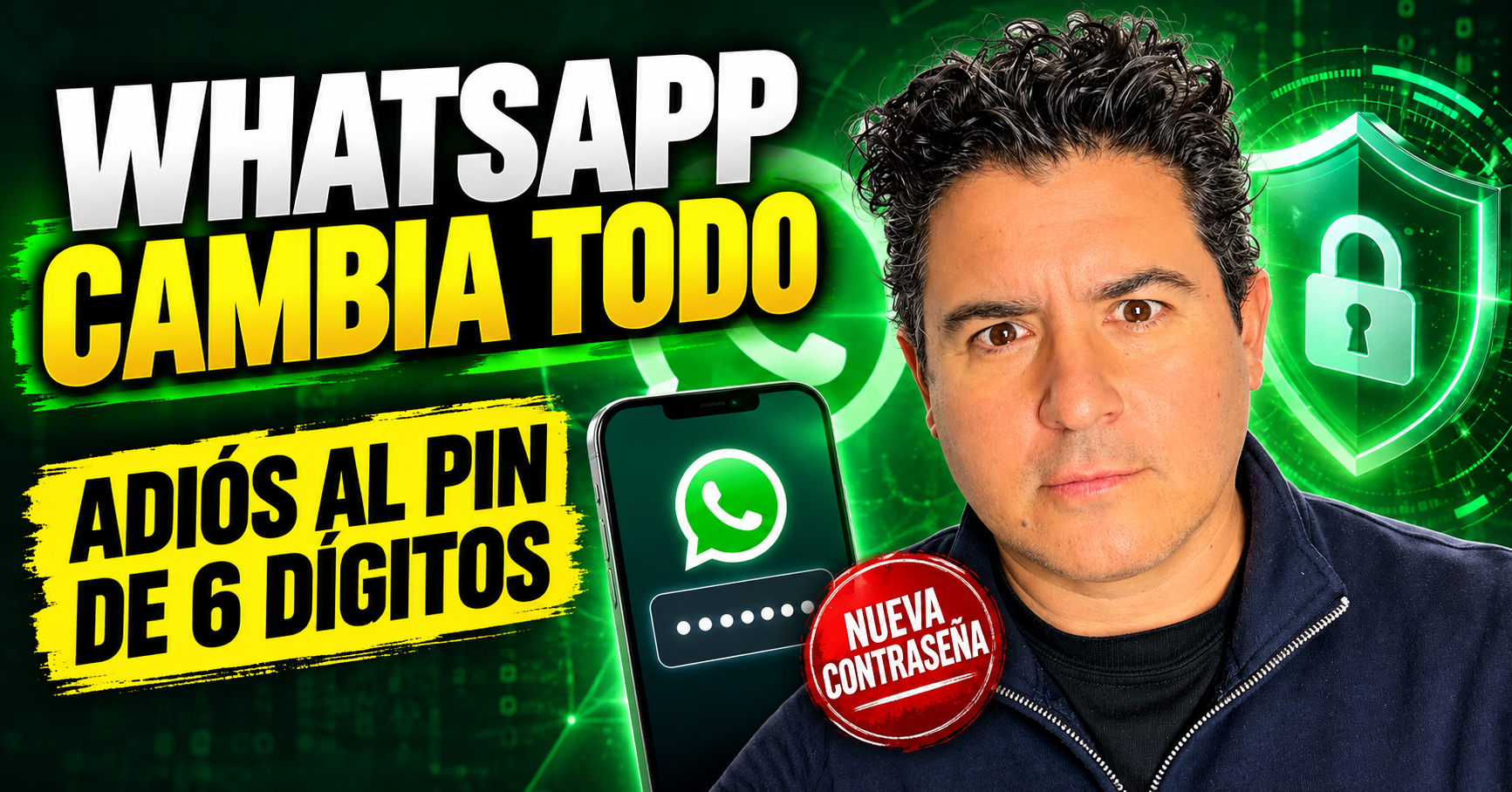 Charly Fornas explica la nueva contraseña de WhatsApp que reemplaza al PIN de seis dígitos