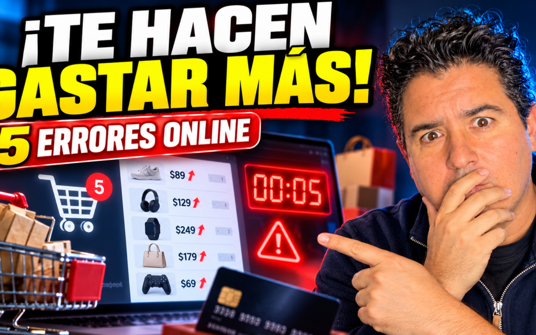 Los 5 errores que te hacen gastar de más cuando comprás online y cómo evitarlos