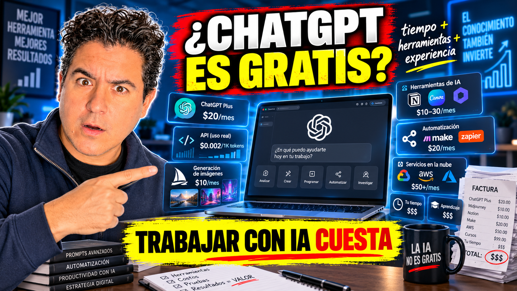 ChatGPT y el costo de trabajar con inteligencia artificial